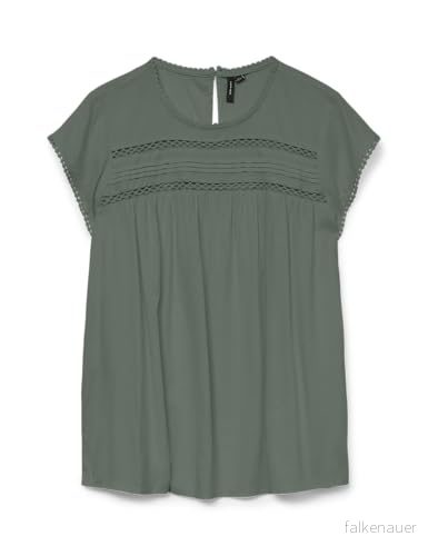 Vero Moda Vmdebbie Pleat S/L Top - M 5715100883648
