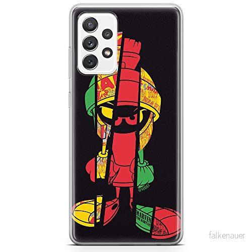 ERT GROUP mobiltelefonfodral för Samsung A73 5G originalt och officiellt licensierat Looney Tunes mönster Marvin 003 optimalt anpassad till formen på mobiltelefonen, fodral tillverkad av TPU plast 5904805515248