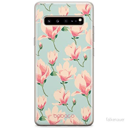 ERT GROUP Mobiltelefonskal för Samsung S10 5G original och officiellt licensierat Babaco mönster frukt blommor 016 perfekt anpassad till mobiltelefonens form, TPU fodral 5903932623505