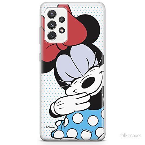 ERT GROUP mobiltelefonfodral för Samsung A73 5G originalt och officiellt licensierat Disney mönster Minnie 033 optimalt anpassad till formen på mobiltelefonen, fodral tillverkad av TPU plast 5904805521010