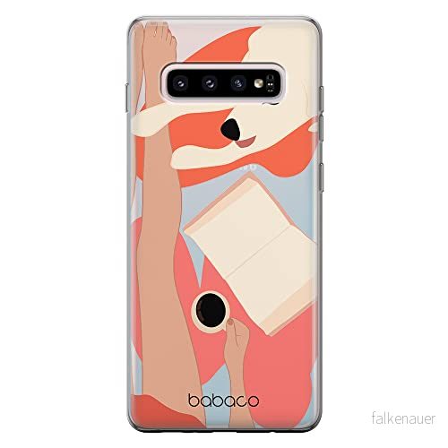 ERT GROUP mobiltelefonfodral för Samsung S10 PLUS originalt och officiellt licensierat Babaco mönster Dogs 002 optimalt anpassad till formen på mobiltelefonen, gedeeltelijk transparant 5905131031501