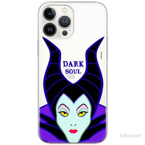 ERT GROUP mobiltelefonfodral för Samsung S10 PLUS originalt och officiellt licensierat Disney mönster Maleficent 001 Vit optimalt anpassad till formen på mobiltelefonen, gedeeltelijk transparant 5903537584584