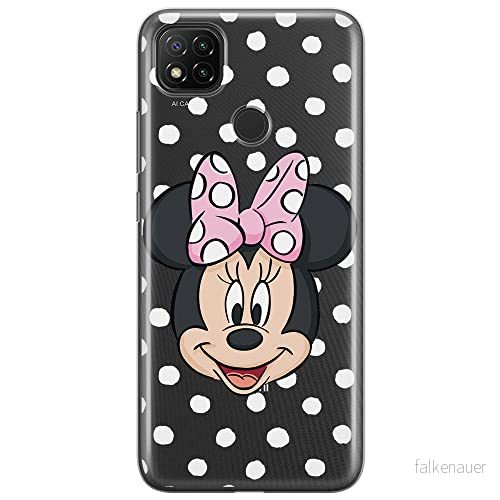ERT GROUP mobiltelefonfodral för Xiaomi REDMI 9C originalt och officiellt licensierat Disney mönster Minnie 057 optimalt anpassad till formen på mobiltelefonen, gedeeltelijk transparant 5903040276808