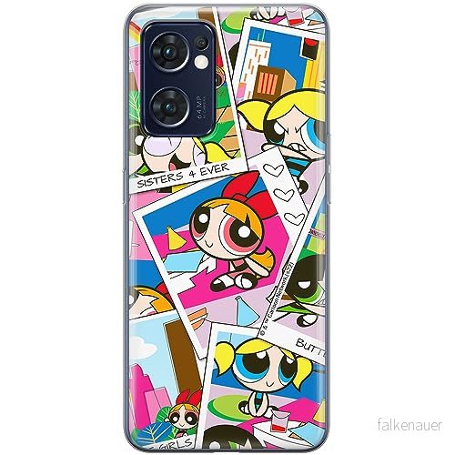 ERT GROUP mobiltelefonfodral för Oppo RENO 7 5G originalt och officiellt licensierat The Powerpuff Girls mönster 019, fodral tillverkad av TPU plast 5905511966744