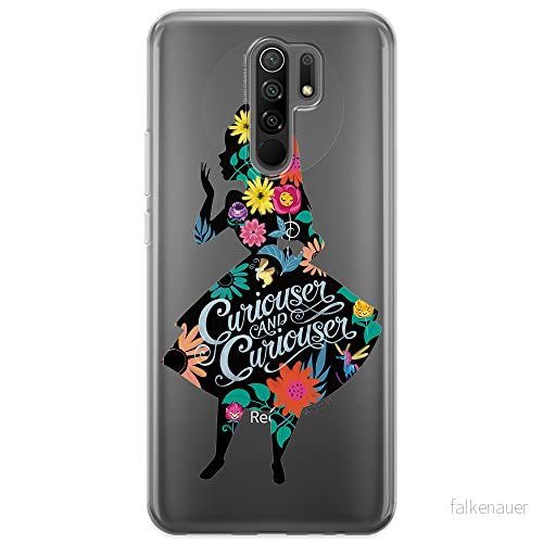 ERT GROUP mobiltelefonfodral för Xiaomi REDMI 9 originalt och officiellt licensierat Disney mönster Alice 002 optimalt anpassad till formen på mobiltelefonen, gedeeltelijk transparant 5903040304785