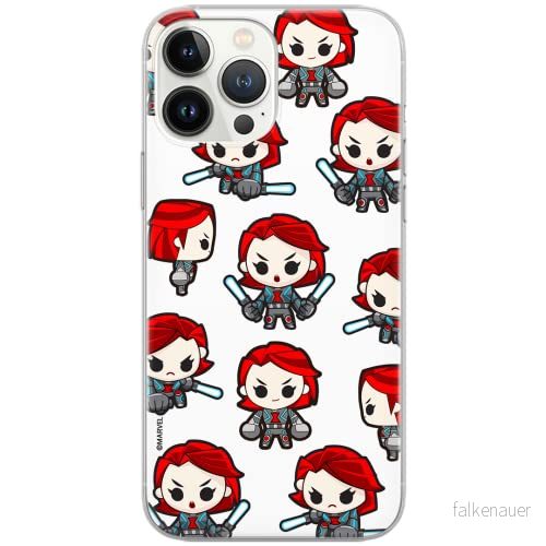 ERT GROUP mobiltelefonfodral för Oppo A53 / A53S originalt och officiellt licensierat Marvel mönster Black Widow 013 optimalt anpassad till formen på mobiltelefonen, fodral tillverkad av TPU plast 5904805237751