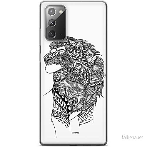 ERT GROUP mobiltelefonfodral för Samsung GALAXY NOTE 20 originalt och officiellt licensierat Disney mönster Simba & Friends 006 anpassad till formen på mobiltelefonen, fodral tillverkad av TPU plast 5903040458655