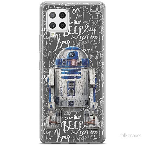 ERT GROUP mobiltelefonfodral för Samsung A42 5G originalt och officiellt licensierat Star Wars mönster R2D2 004 optimalt anpassad till formen på mobiltelefonen, fodral tillverkad av TPU plast 5903040254790