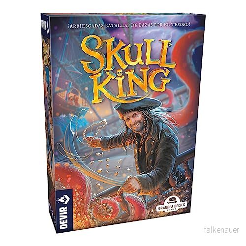 Devir - Skull King, roligt kortspel med vänner för 8 år (BGSKUSP) 8436607940418