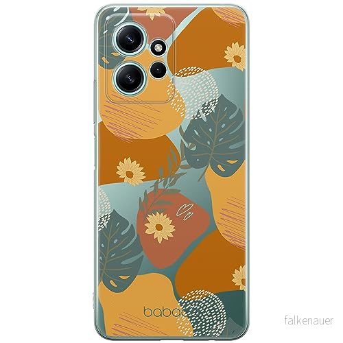 ERT GROUP mobiltelefonfodral för Xiaomi REDMI NOTE 12 4G originalt och officiellt licensierat Babaco mönster Plants 008 optimalt anpassad till formen på mobiltelefonen, gedeeltelijk transparant 5905511942649