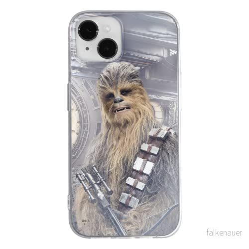 ERT GROUP mobiltelefonfodral för Apple Iphone 14 PLUS originalt och officiellt licensierat Star Wars mönster Chewbacca 002 anpassad till formen på mobiltelefonen, fodral tillverkad av TPU plast 5905131876096