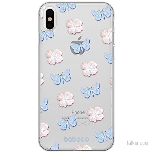 ERT GROUP mobiltelefonfodral för Iphone X/XS originalt och officiellt licensierat Babaco mönster Flowers 043 optimalt anpassad till formen på mobiltelefonen, gedeeltelijk transparant 5905131318787
