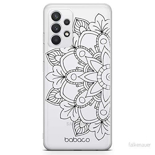 ERT GROUP mobiltelefonfodral för Samsung A32 4G LTE originalt och officiellt licensierat Babaco mönster Mandalas 005 Vit optimalt anpassad till formen på mobiltelefonen, gedeeltelijk transparant 5904805834080