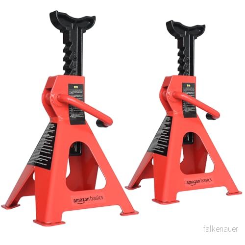 Amazon Basics Stålknektar, ställ, 1,8 ton i kapacitet, 1 par 192233000329