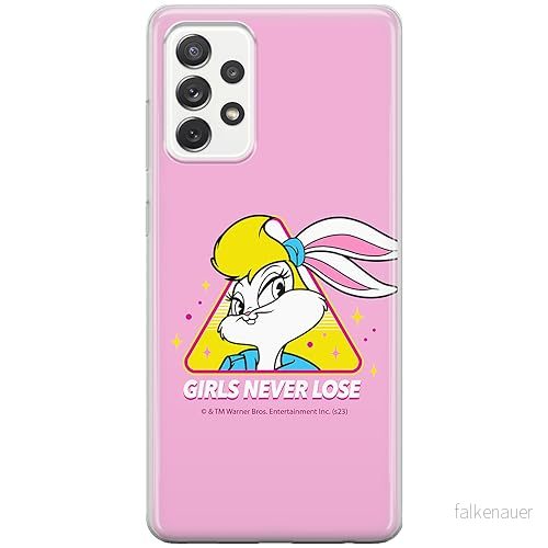 ERT GROUP mobiltelefonfodral för Samsung A73 5G originalt och officiellt licensierat Looney Tunes mönster Lola 008 optimalt anpassad till formen på mobiltelefonen, fodral tillverkad av TPU plast 5905795071981