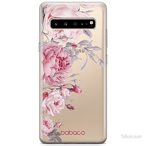 ERT GROUP mobiltelefonfodral för Samsung S10 5G originalt och officiellt licensierat Babaco mönster Flowers 059 optimalt anpassad till formen på mobiltelefonen, gedeeltelijk transparant 5905131372857