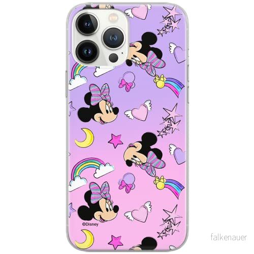 ERT GROUP mobiltelefonfodral för Apple Iphone 6 PLUS originalt och officiellt licensierat Disney mönster Minnie 031 Vit optimalt anpassad till formen på mobiltelefonen, fodral tillverkad av TPU plast 5902980570717