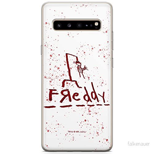 ERT GROUP mobiltelefonfodral för Samsung S10 5G originalt och officiellt licensierat Horror mönster Nightmare of Elm Street 009 anpassad till formen på mobiltelefonen, fodral tillverkad av TPU plast 5905511090753