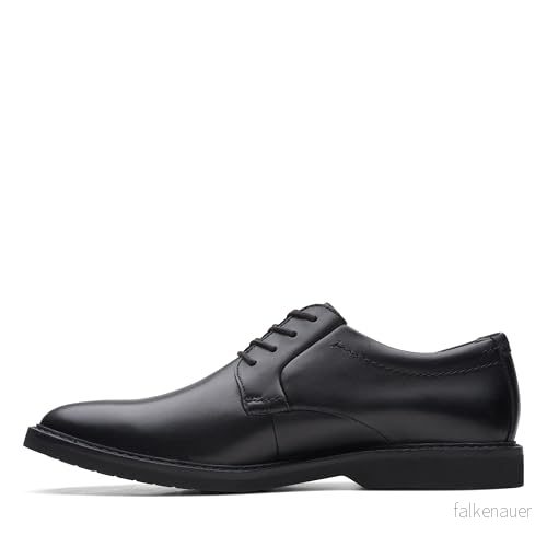 Clarks Premium herr AtticusLTLoGTX, Svart läder, 6 UK, 39.5 EU 5059304956389