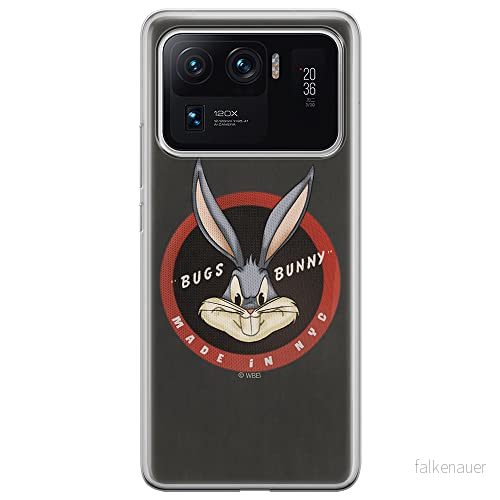 ERT GROUP mobiltelefonfodral för Xiaomi MI 11 ULTRA originalt och officiellt licensierat Looney Tunes mönster Bugs 006 optimalt anpassad till formen på mobiltelefonen, fodral tillverkad av TPU plast 5903932712766