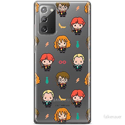 ERT GROUP mobiltelefonfodral för Samsung GALAXY NOTE 20 originalt och officiellt licensierat Harry Potter mönster 245 optimalt anpassad till formen på mobiltelefonen, gedeeltelijk transparant 5905131709004