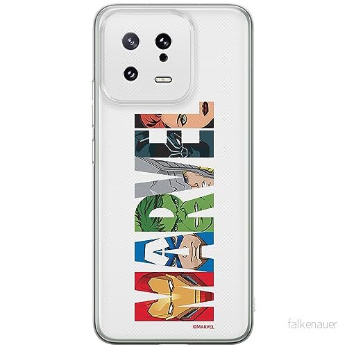 ERT GROUP mobiltelefonfodral för Xiaomi 13 originalt och officiellt licensierat Marvel mönster 011 optimalt anpassad till formen på mobiltelefonen, fodral tillverkad av TPU plast 5905511903961