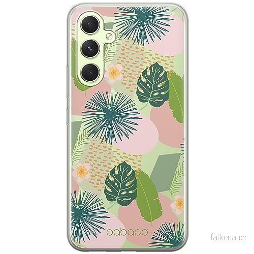 ERT GROUP mobiltelefonfodral för Samsung A54 5G originalt och officiellt licensierat Babaco mönster Plants 012 optimalt anpassad till formen på mobiltelefonen, gedeeltelijk transparant 5905511799380