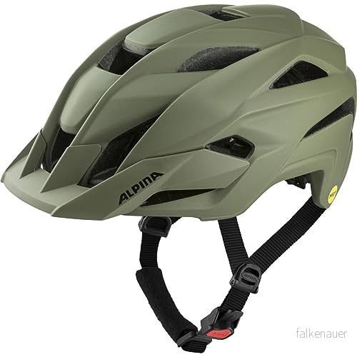 ALPINA Unisex Vuxna, STAN MIPS Cykelhjälm, olive matt, 51 55 cm 4003692314949
