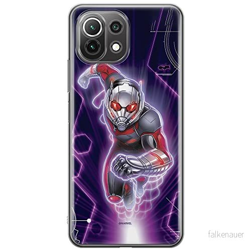 ERT GROUP mobiltelefonfodral för Xiaomi 11 LITE 4G/5G originalt och officiellt licensierat Marvel mönster Ant Man 001, fodral tillverkad av TPU plast 5903932727968