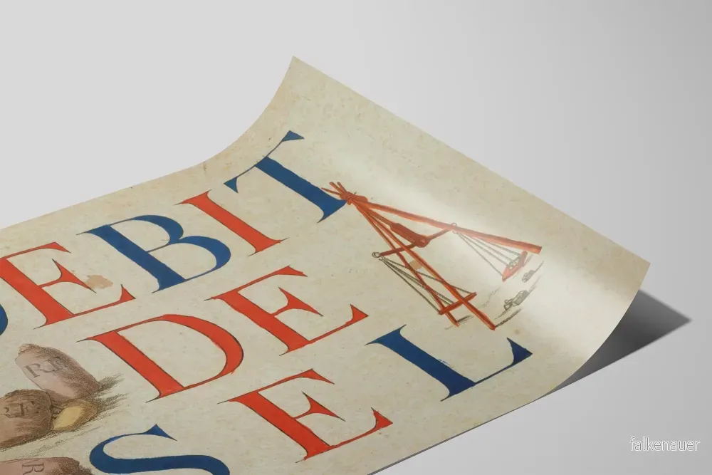 Vintageposter för saltuttag för väggdekoration - Bild 2