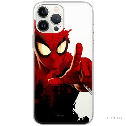 ERT GROUP mobiltelefonfodral för Samsung S10 PLUS originalt och officiellt licensierat Marvel mönster Spider Man 006 Vit optimalt anpassad till formen på mobiltelefonen, gedeeltelijk transparant 5902980024098