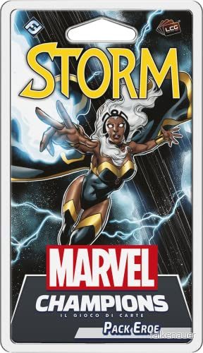 Asmodee Marvel Champions Il Carte: Storm Expansion, Pack Hero Storm, Italiensk utgåva 841333118334