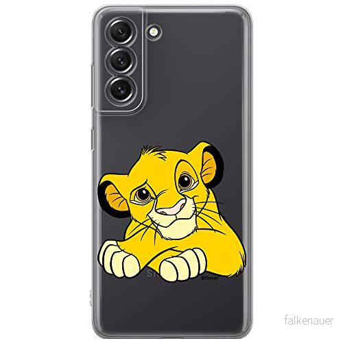ERT GROUP mobiltelefonfodral för Samsung S21 FE originalt och officiellt licensierat Disney mönster Simba & Friends 009 optimalt anpassad till formen på mobiltelefonen, gedeeltelijk transparant 5905131178657