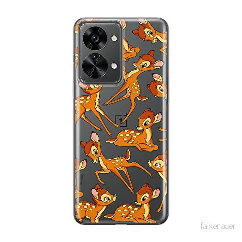 ERT GROUP mobiltelefonfodral för Oneplus NORD 2T 5G originalt och officiellt licensierat Disney mönster Bambi 017 optimalt anpassad till formen på mobiltelefonen, gedeeltelijk transparant 5905511277208