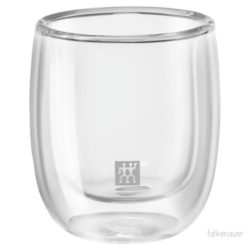 Zwilling® Sorrento dubbelväggigt glas espresso 80 ml set med 2 4009839326004 Zwilling® Sorrento dubbelväggigt glas espresso 80 ml set med 2 4009839326004