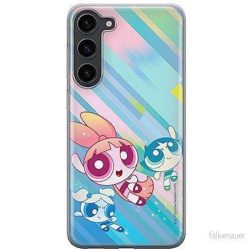 ERT GROUP mobiltelefonfodral för Samsung S23 originalt och officiellt licensierat The Powerpuff Girls mönster 037, fodral tillverkad av TPU plast 5905511981983