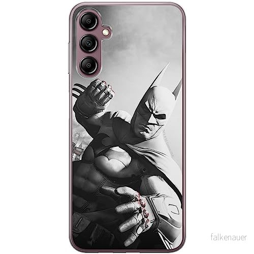 ERT GROUP mobiltelefonfodral för Samsung A14 4G/5G originalt och officiellt licensierat DC mönster Batman 019 optimalt anpassad till formen på mobiltelefonen, fodral tillverkad av TPU plast 5905511835804