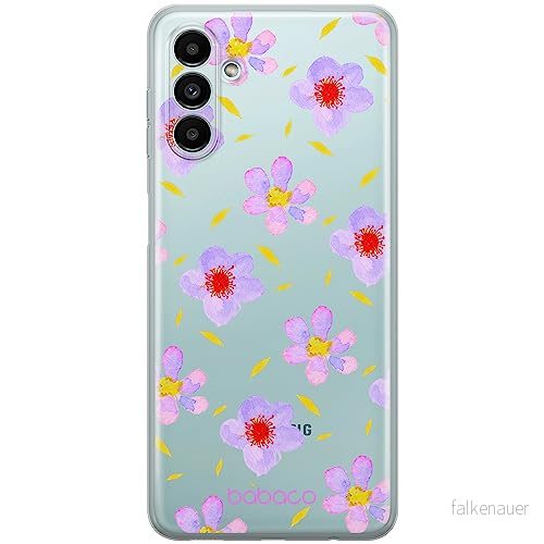 ERT GROUP mobiltelefonfodral för Samsung A13 5G/A04S originalt och officiellt licensierat Babaco mönster Flowers 022 optimalt anpassad till formen på mobiltelefonen, gedeeltelijk transparant 5904805572586