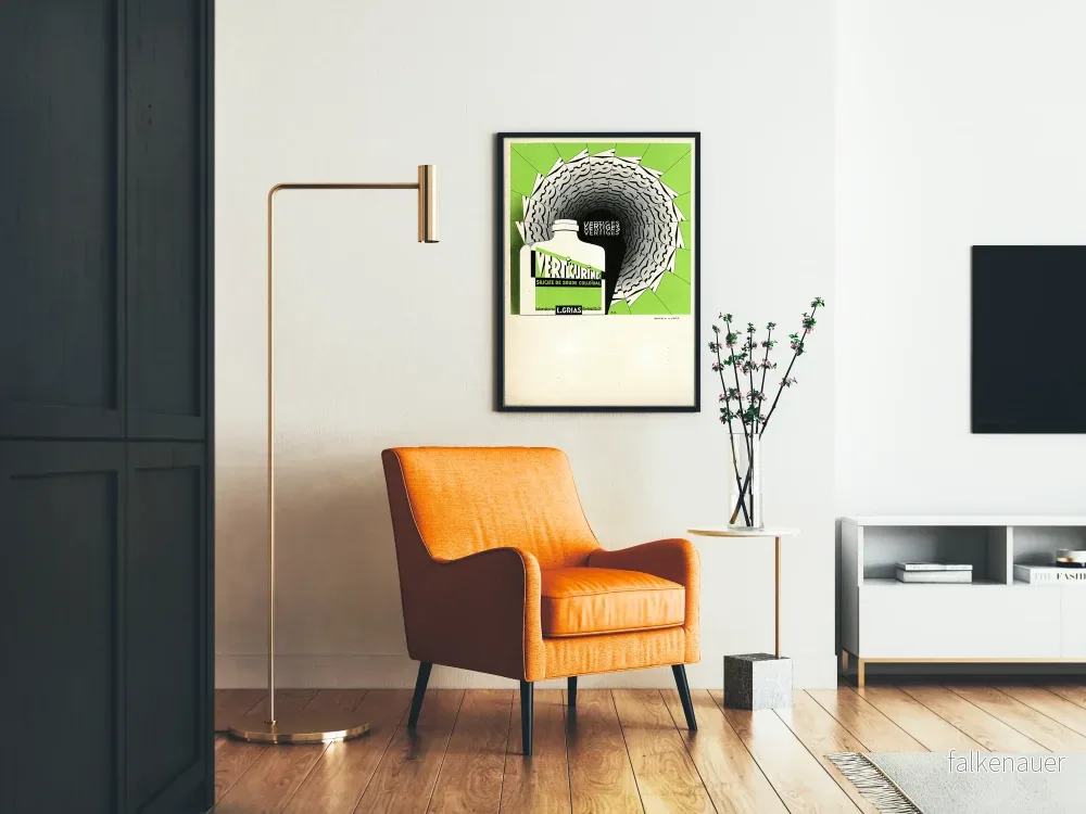 Vintage reklamposter Verticurine för väggdekoration - Bild 2