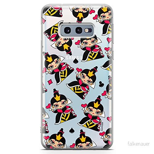 ERT GROUP mobiltelefonfodral för Samsung S10e originalt och officiellt licensierat Disney mönster Queen of Hearts 002 optimalt anpassad till formen på mobiltelefonen, gedeeltelijk transparant 5905131433138
