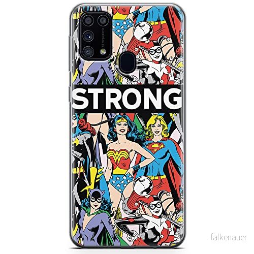 ERT GROUP mobiltelefonfodral för Samsung M31 originalt och officiellt licensierat DC mönster Super Girls 003 optimalt anpassad till formen på mobiltelefonen, fodral tillverkad av TPU plast 5904805482076