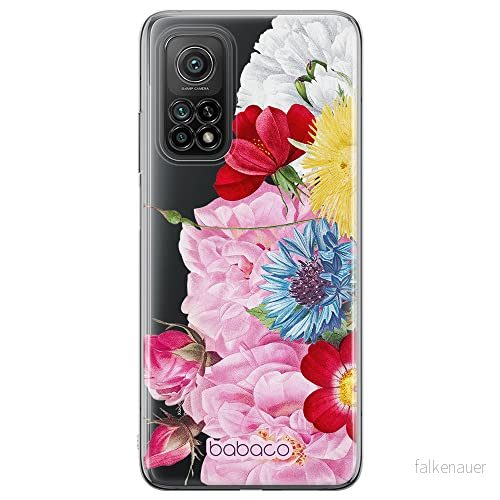 ERT GROUP mobiltelefonfodral för Xiaomi Redmi Note 11T 5G/11S 5G/POCO M4 Pro 5G originalt och officiellt licensierat Babaco mönster Flowers 056, gedeeltelijk transparant 5905131362537