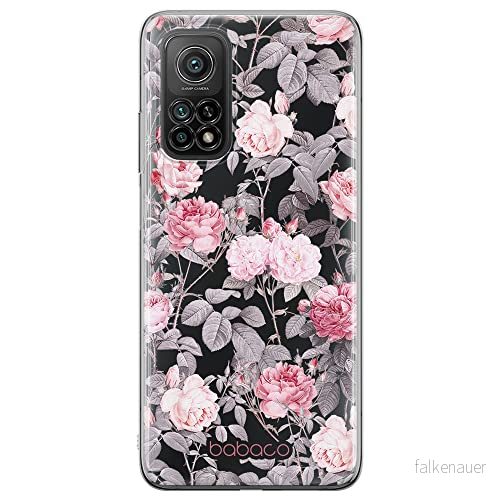 ERT GROUP mobiltelefonfodral för Xiaomi Redmi Note 11 Pro 5G/11 4G originalt och officiellt licensierat Babaco mönster Flowers 054, gedeeltelijk transparant 5905131355287