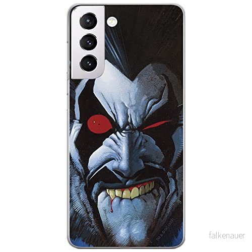 ERT GROUP mobiltelefonfodral för Samsung S21 originalt och officiellt licensierat DC mönster Lobo 001 optimalt anpassad till formen på mobiltelefonen, fodral tillverkad av TPU plast 5903932378078