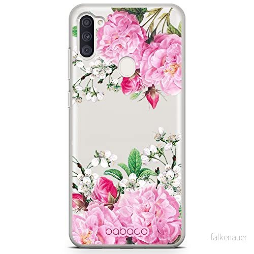 ERT GROUP mobiltelefonfodral för Samsung A11 / M11 originalt och officiellt licensierat Babaco mönster Flowers 046 optimalt anpassad till formen på mobiltelefonen, gedeeltelijk transparant 5905131330659