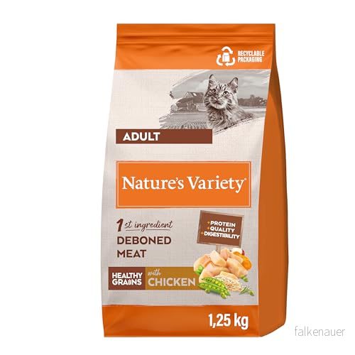 Nature's Variety Original torrfoder för vuxna katter med benfri kyckling 1,25 kg 8410650271699
