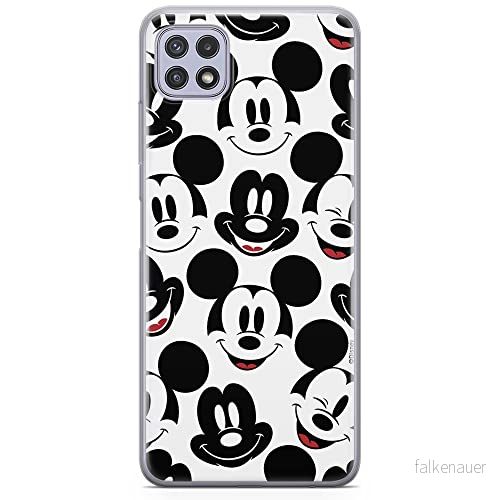ERT GROUP mobiltelefonfodral för Samsung A22 5G originalt och officiellt licensierat Disney mönster Mickey 018 optimalt anpassad till formen på mobiltelefonen, fodral tillverkad av TPU plast 5903932802719