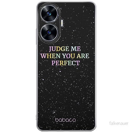 ERT GROUP mobiltelefonfodral för Realme C55 originalt och officiellt licensierat Babaco mönster Judge me 002 optimalt anpassad till formen på mobiltelefonen, fodral tillverkad av TPU plast 5905511865023