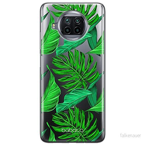 ERT GROUP mobiltelefonfodral för Xiaomi MI 10T LITE/REDMI NOTE 9 PRO 5G originalt och officiellt licensierat Babaco mönster Plants 006, gedeeltelijk transparant 5903537154657