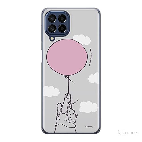 ERT GROUP mobiltelefonfodral för Samsung M33 5G originalt och officiellt licensierat Disney mönster Winnie the Pooh and Friends 013, fodral tillverkad av TPU plast 5905511345839